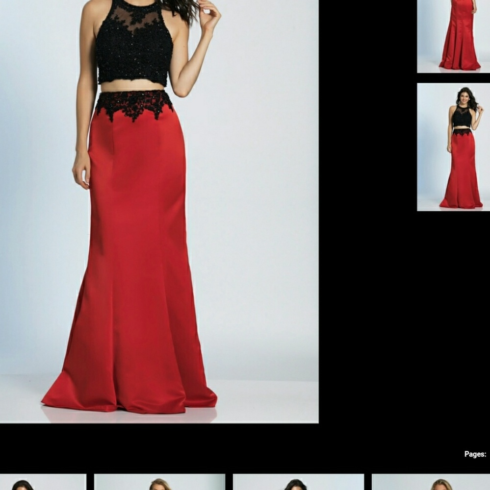 Dave & Johnny Prom Dress - Picture 3 of 3